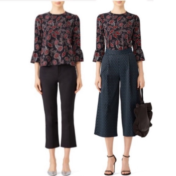 Cooper & Ella Greta Bell Sleeve Blouse - Picture 1 of 8